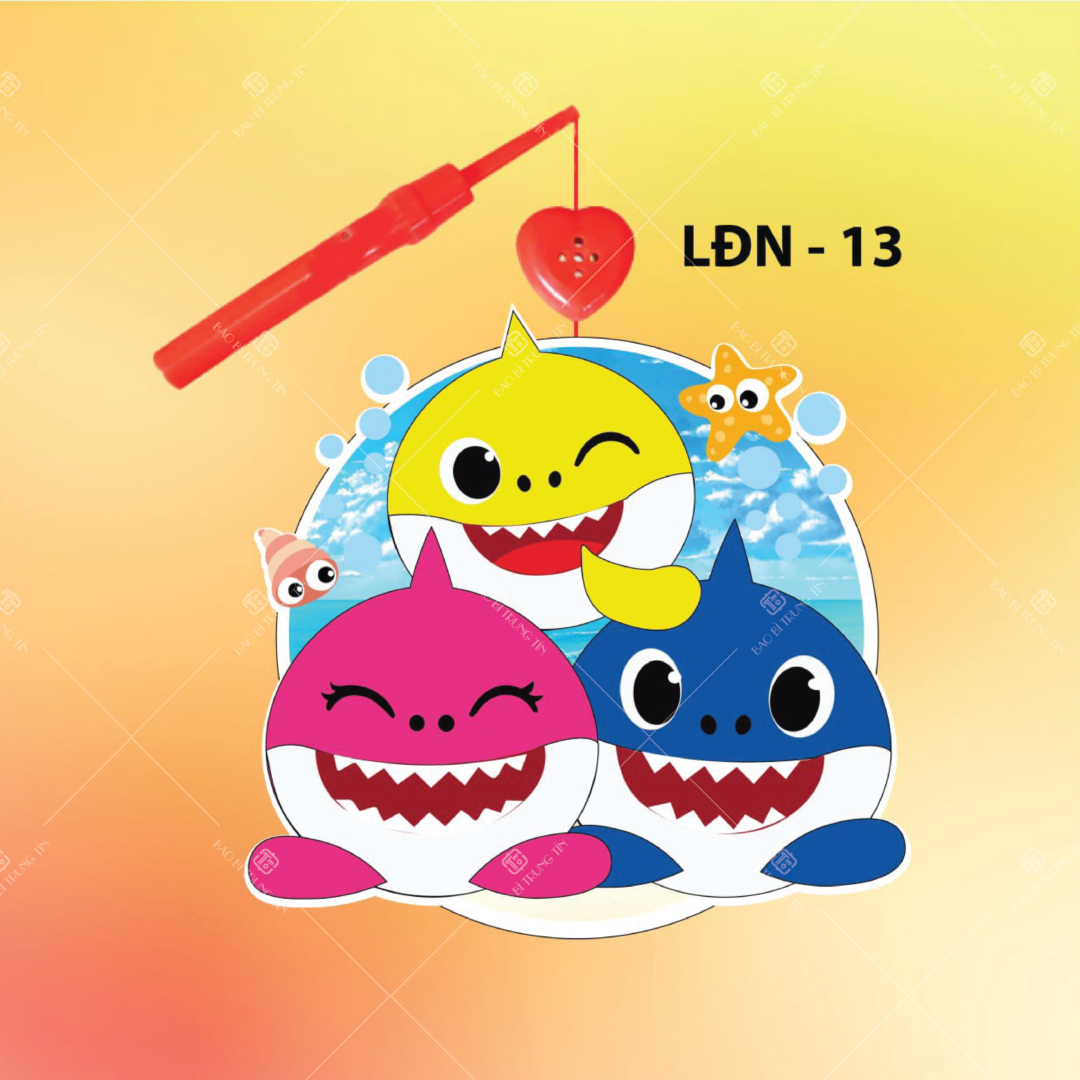 Lồng đèn 2 mảnh Baby Shark