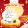 Lồng đèn giấy tô màu Cushin